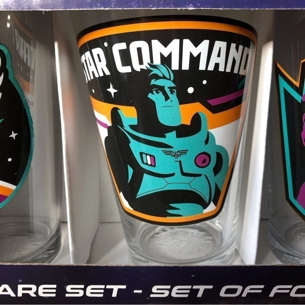 Disney Pixar: Lightyear Glassware 4pc. set, 16oz